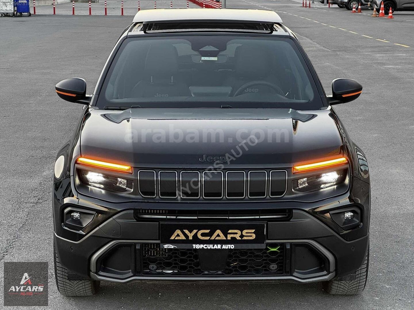 Galeriden Jeep Avenger Hybrid 1.2 Summit 2026 Model Sivas 28.000 km Siyah 4