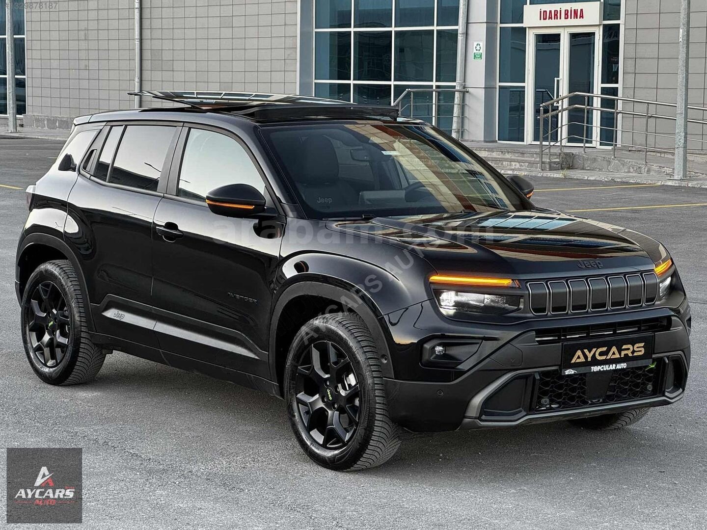 Galeriden Jeep Avenger Hybrid 1.2 Summit 2026 Model Sivas 28.000 km Siyah 1