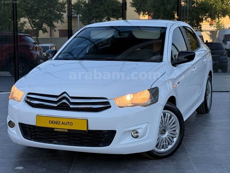 Galeriden Citroen C-Elysée 1.6 HDi Exclusive 2013 Model Gaziantep 299.850 km Beyaz