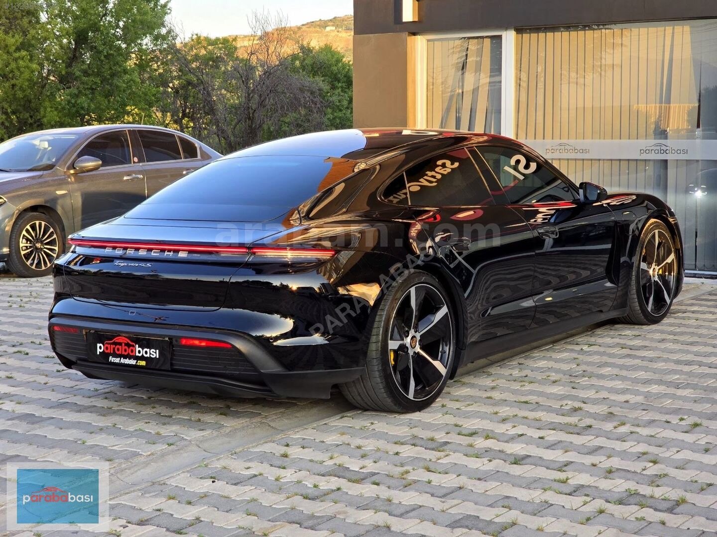 Galeriden Porsche Taycan Elektrik 4S Performance Plus 2021 Model Isparta 44.000 km Siyah 7