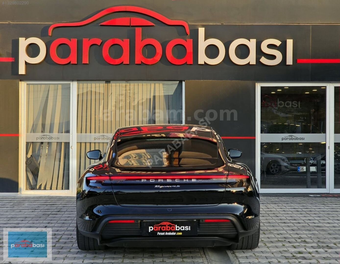 Galeriden Porsche Taycan Elektrik 4S Performance Plus 2021 Model Isparta 44.000 km Siyah 6