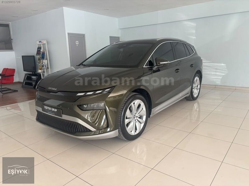 Galeriden Skoda Enyaq E-Prestige 2025 Model İstanbul 12.758 km Yeşil