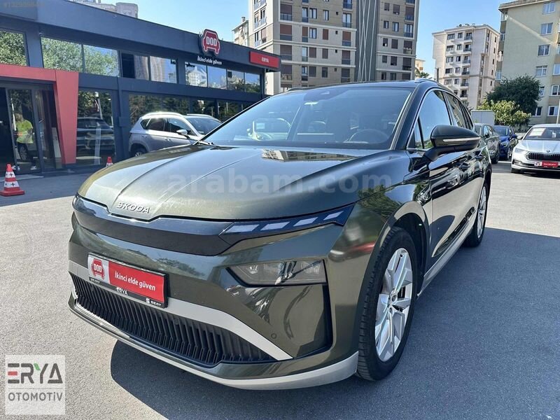 Galeriden Skoda Enyaq E-Prestige 2025 Model İstanbul 40.050 km Yeşil
