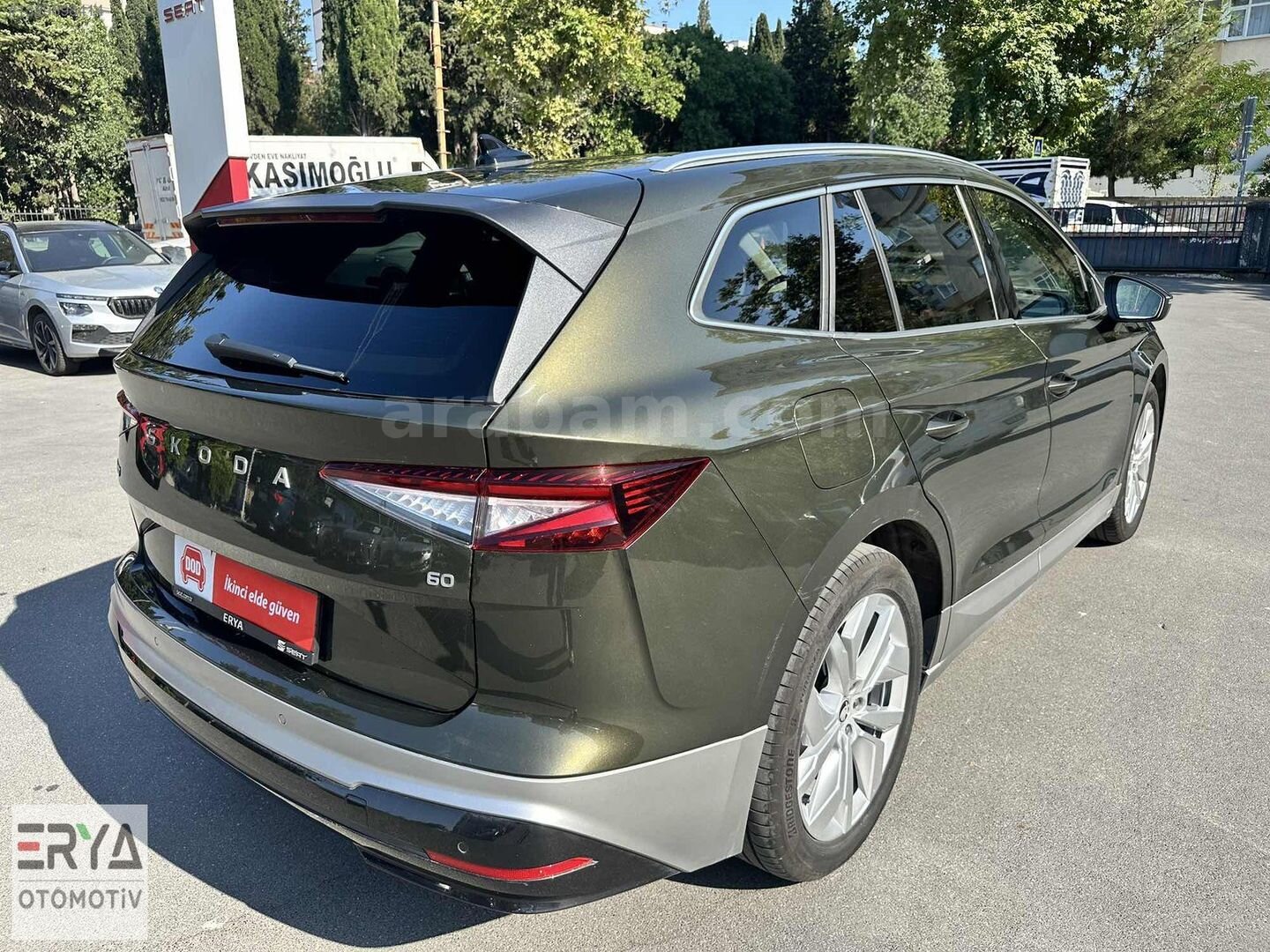 Galeriden Skoda Enyaq E-Prestige 2025 Model İstanbul 40.050 km Yeşil 5
