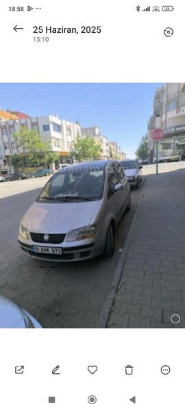 Sahibinden Fiat Idea 1.4 Dynamic Plus 2005 Model Gaziantep 189.000 km Gri