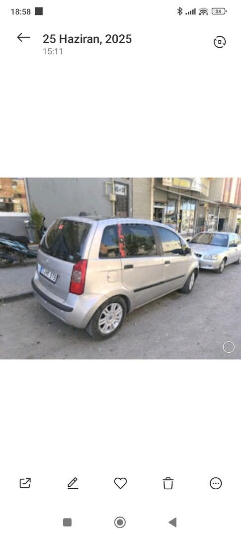 Sahibinden Fiat Idea 1.4 Dynamic Plus 2005 Model Gaziantep 189.000 km Gri 2