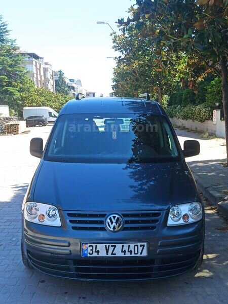 Sahibinden Volkswagen Caddy 1.9 TDI Kombi 2006 Model İstanbul 212.000 km Lacivert
