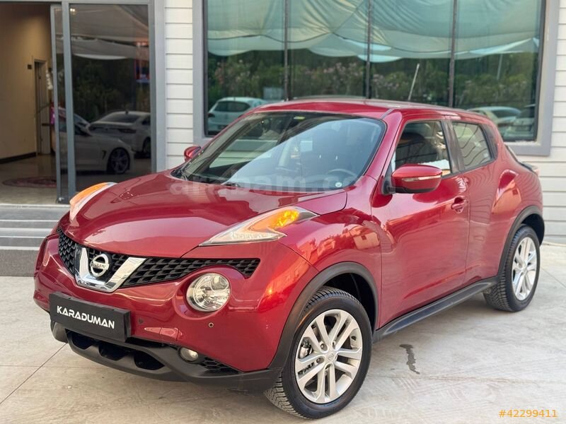 Galeriden Nissan Juke 1.6 Tekna 2016 Model Antalya 152.000 km Bordo