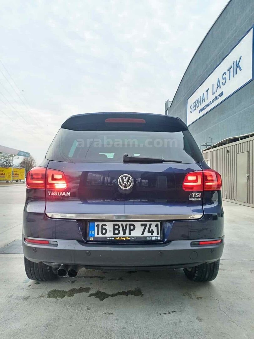Sahibinden Volkswagen Tiguan 1.4 TSI Chrome Edition 2013 Model Bursa 117.000 km Mavi (metalik) 4
