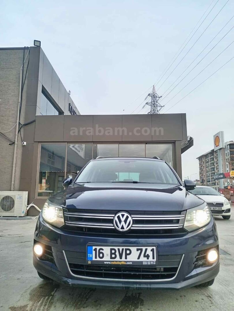 Sahibinden Volkswagen Tiguan 1.4 TSI Chrome Edition 2013 Model Bursa 117.000 km Mavi (metalik) 1