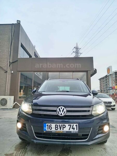 Sahibinden Volkswagen Tiguan 1.4 TSI Chrome Edition 2013 Model Bursa 117.000 km Mavi (metalik)