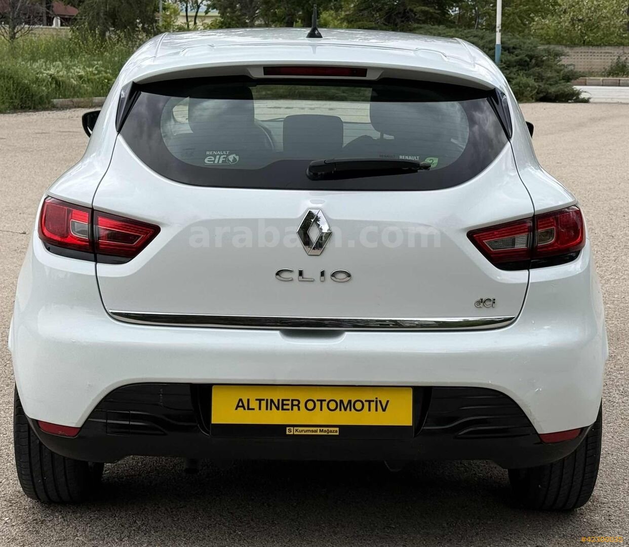 Galeriden Renault Clio 1.5 dCi Touch 2015 Model Aksaray 128.500 km Beyaz 7