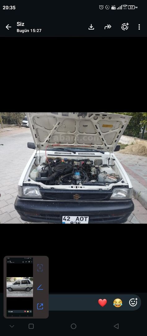 Sahibinden Suzuki Maruti 800 2000 Model Denizli 83.000 km Beyaz 3