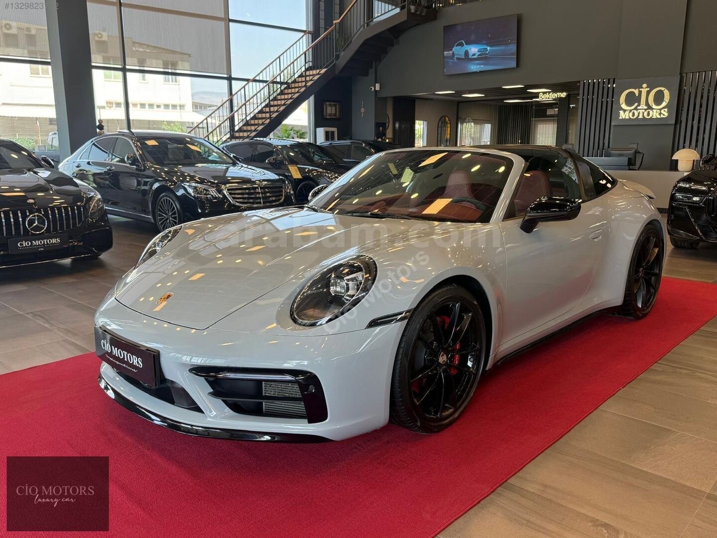 Galeriden Porsche 911 Targa 4S 2021 Model İzmir 32.000 km Siyah 4