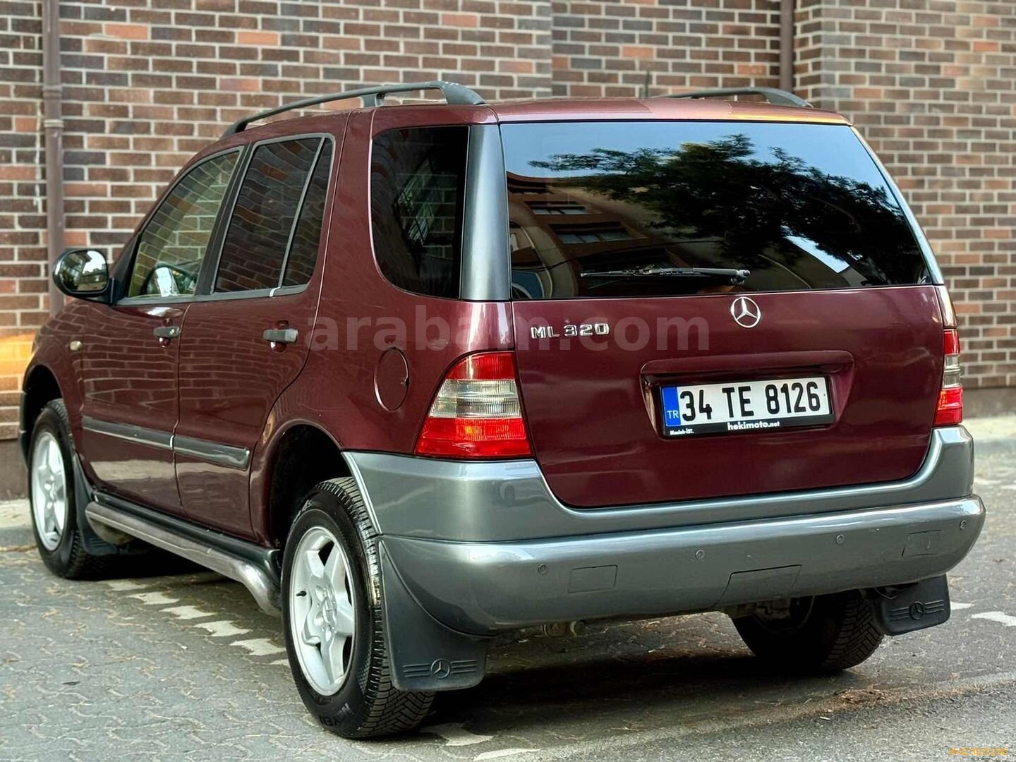 Galeriden Mercedes - Benz ML 320 1999 Model İstanbul 208.000 km Bordo 4