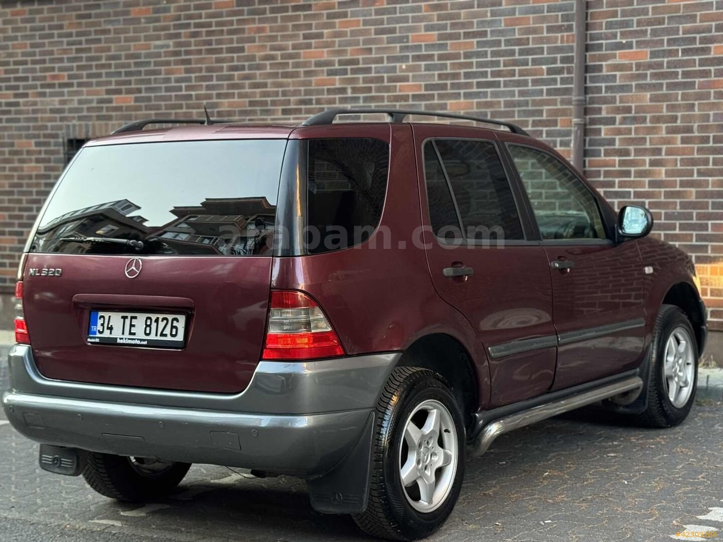 Galeriden Mercedes - Benz ML 320 1999 Model İstanbul 208.000 km Bordo 7