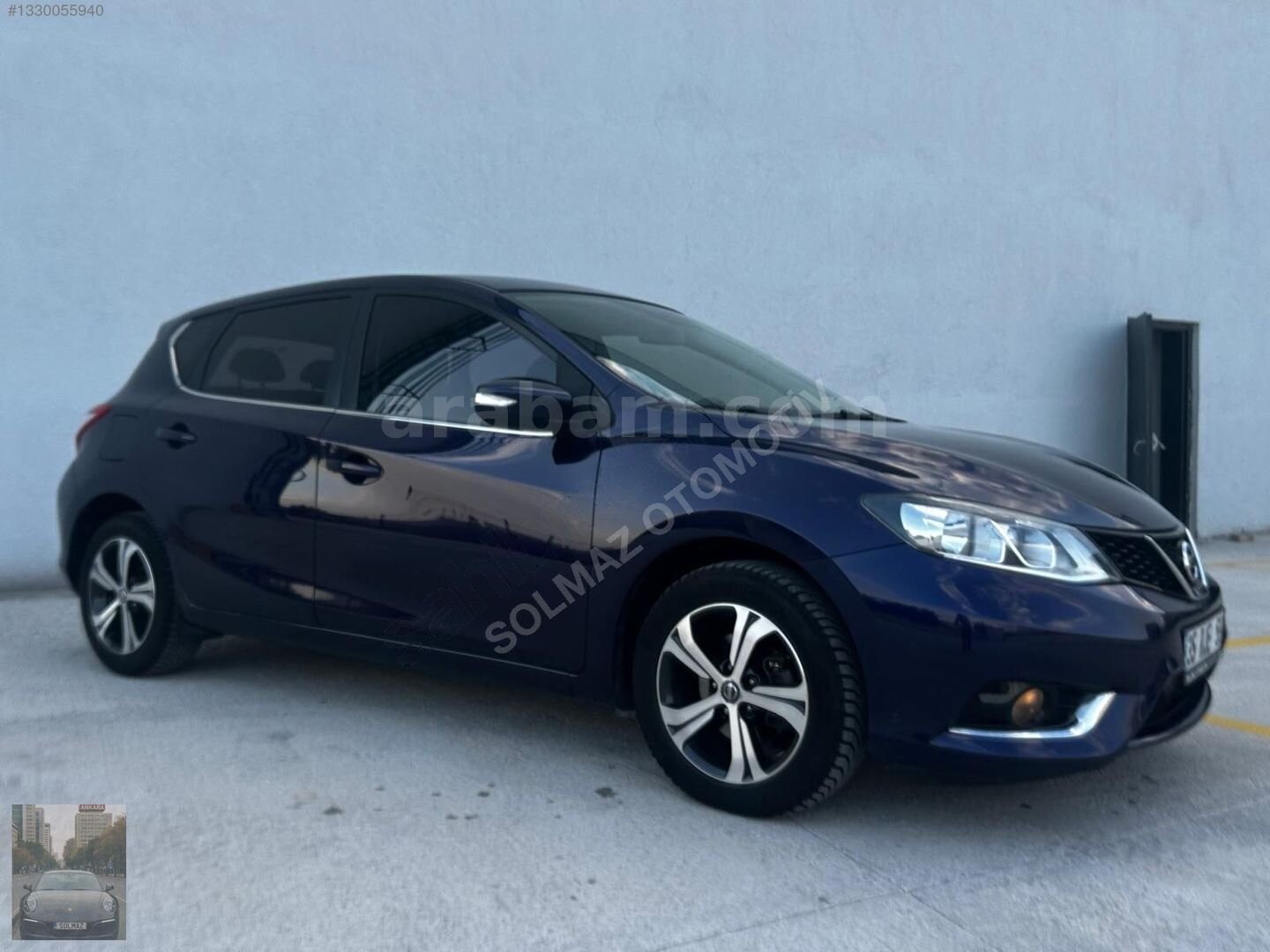 Galeriden Nissan Pulsar 1.2 Tekna 2016 Model Ankara 75.000 km Mavi 7