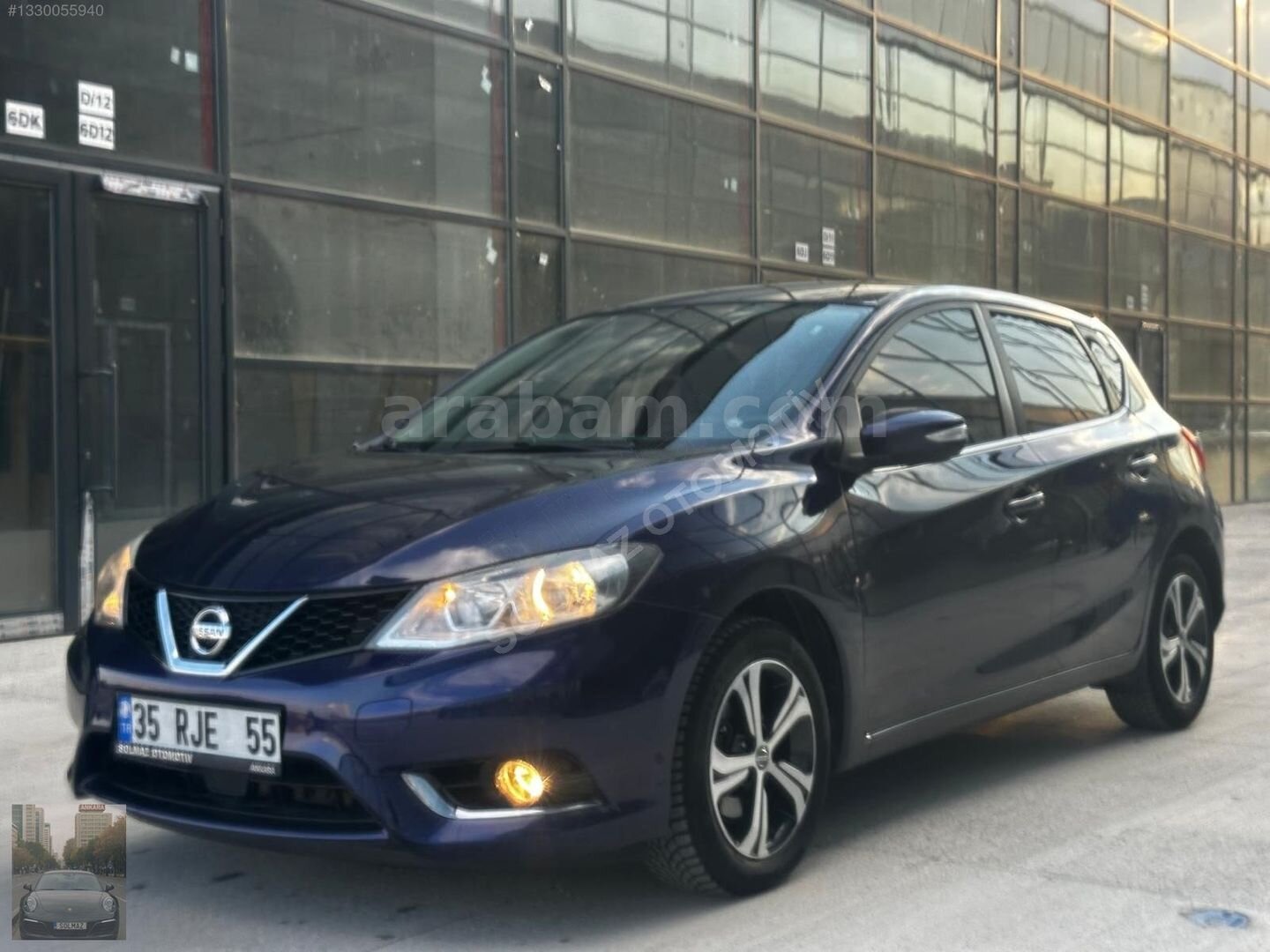 Galeriden Nissan Pulsar 1.2 Tekna 2016 Model Ankara 75.000 km Mavi 5