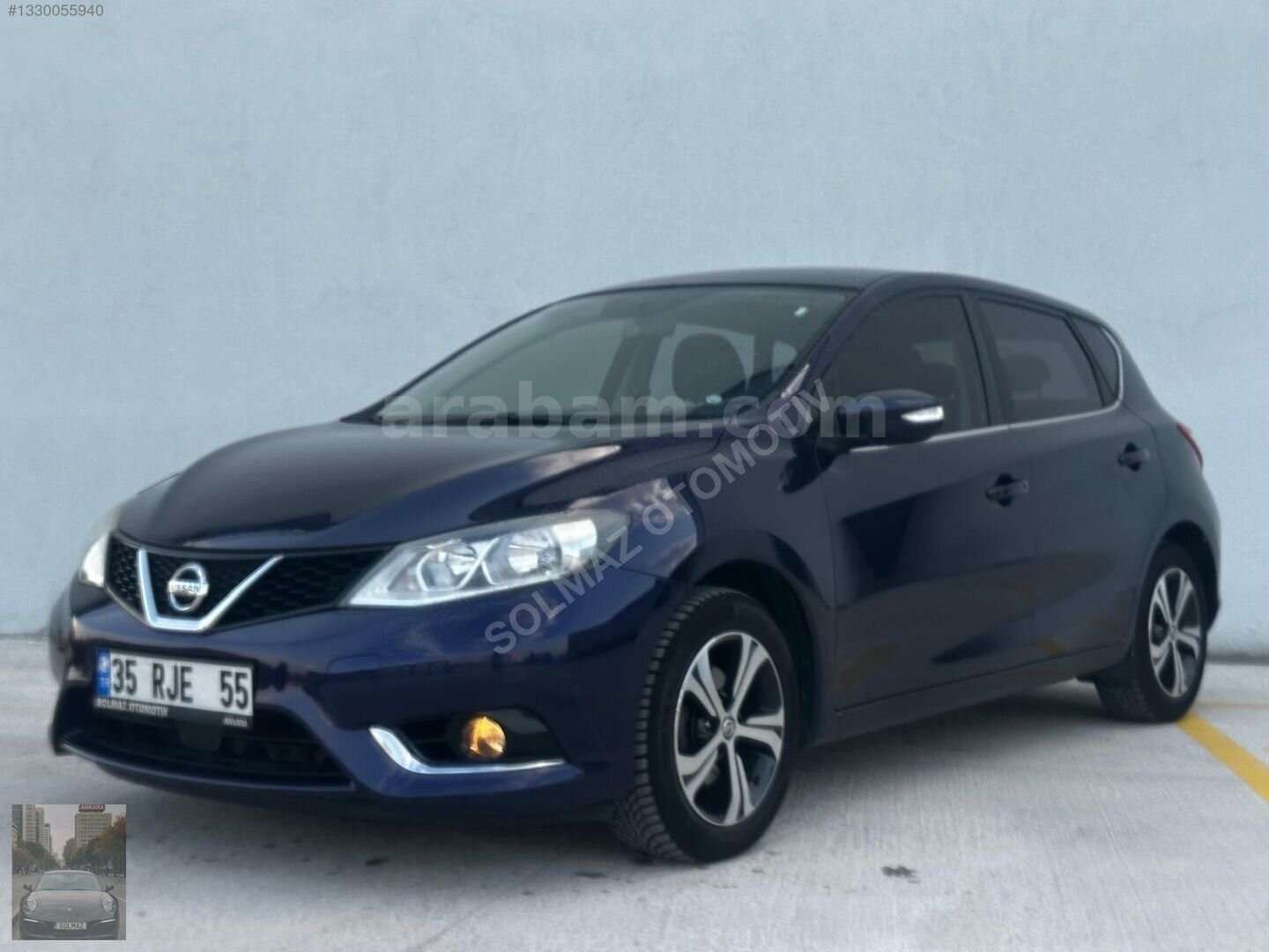 Galeriden Nissan Pulsar 1.2 Tekna 2016 Model Ankara 75.000 km Mavi 1