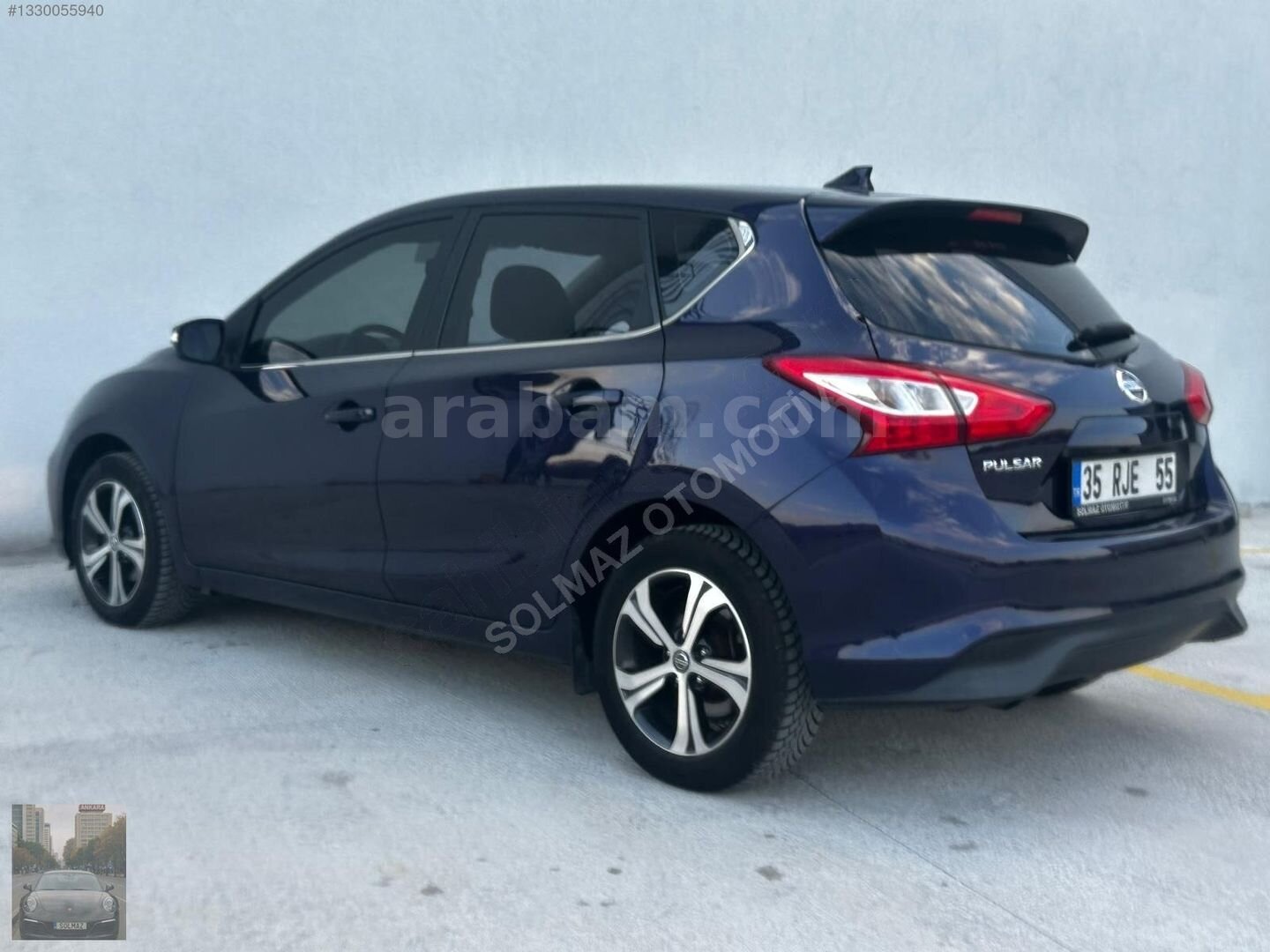 Galeriden Nissan Pulsar 1.2 Tekna 2016 Model Ankara 75.000 km Mavi 3