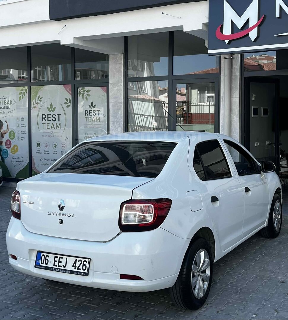 Galeriden Renault Symbol 1.5 dCi Joy 2016 Model Ankara 320.000 km Beyaz 3