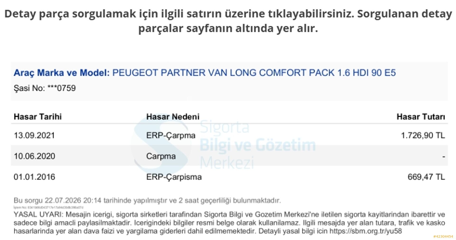 Galeriden Peugeot Partner 1.6 HDI Comfort Pack 2015 Model Kahramanmaraş 212.000 km Beyaz 3