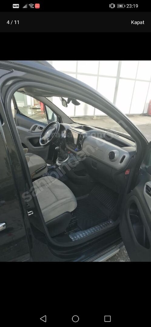 Sahibinden Peugeot Partner 1.6 HDI Premium Pack 2012 Model Gaziantep 142.000 km Siyah 4