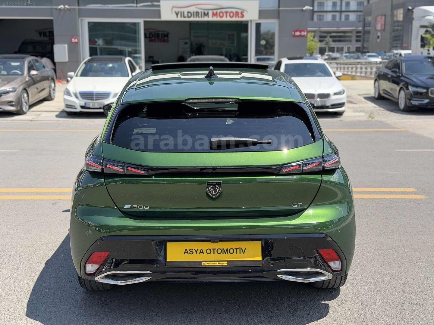 Galeriden Peugeot e-308 GT 2024 Model Ankara 57.000 km Yeşil 7