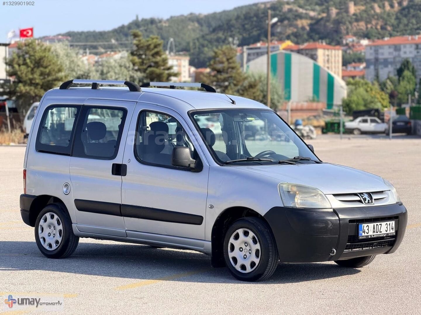 Galeriden Peugeot Partner 1.9 D 2007 Model Kütahya 232.000 km Gri 6