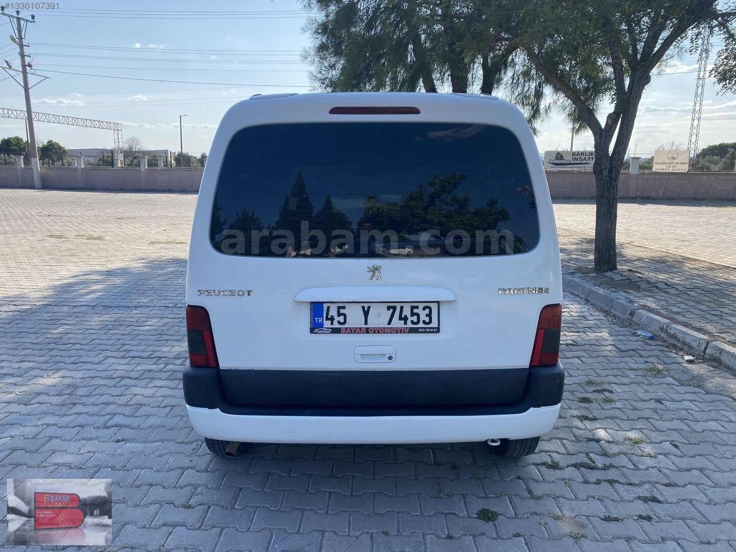 Galeriden Peugeot Partner 1.9 D 2004 Model Manisa 250.500 km Beyaz 4