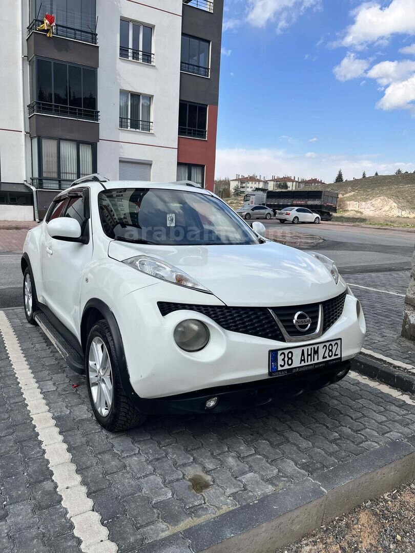 Sahibinden Nissan Juke 1.5 dCi Sport Pack 2011 Model Kayseri 296.000 km Beyaz 1