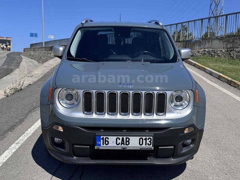 Galeriden Jeep Renegade 1.4 MultiAir Limited 2017 Model İstanbul 79.000 km Gri