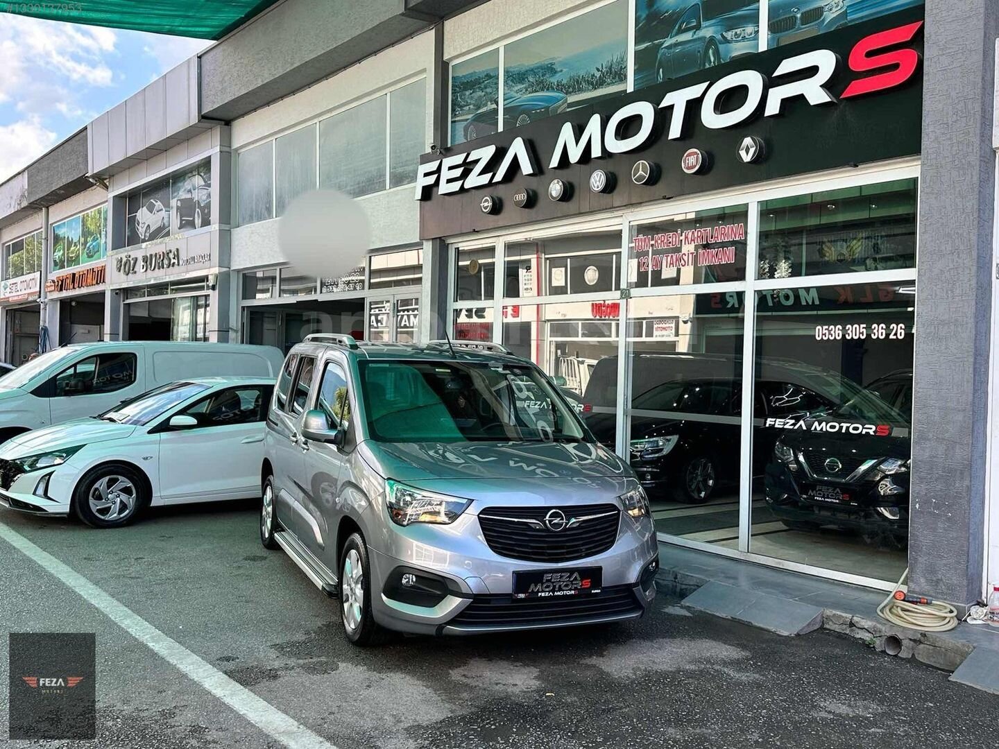 Galeriden Opel Combo 1.5 CDTI Excellence 2019 Model Bursa 108.000 km Gri 1