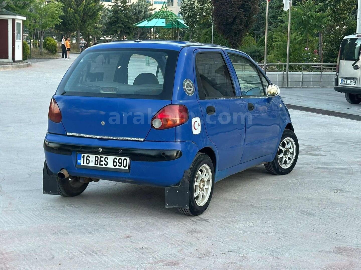 Galeriden Daewoo Matiz 0.8 SE 1999 Model Ankara 225.000 km Mavi 3