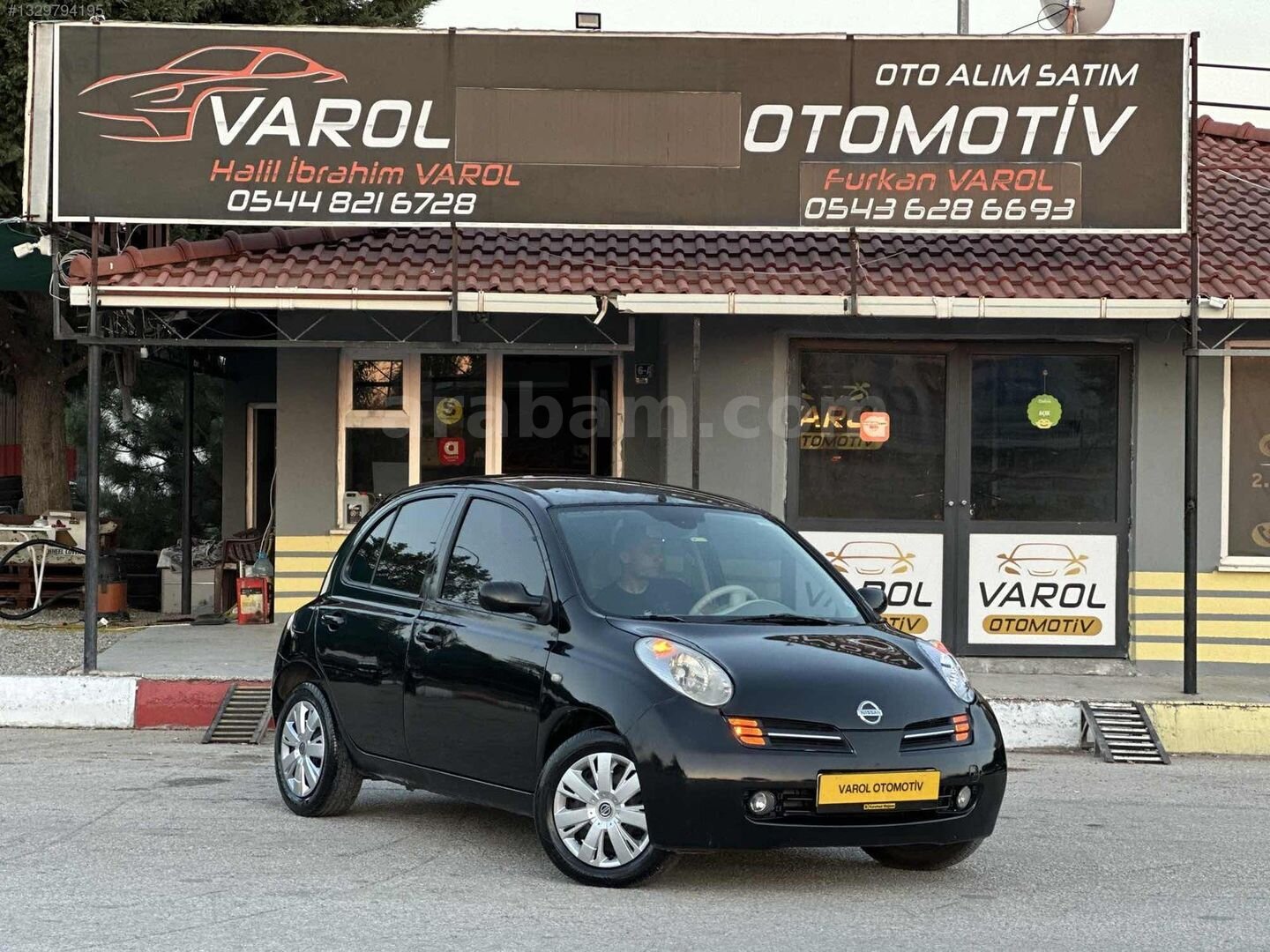 Galeriden Nissan Micra 1.2 Tekna 2005 Model Afyonkarahisar 196.000 km Siyah 2