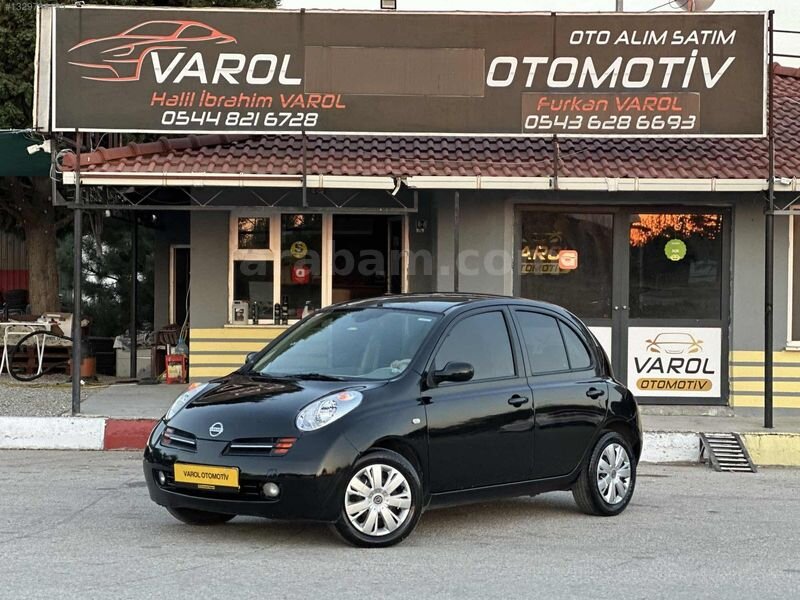 Galeriden Nissan Micra 1.2 Tekna 2005 Model Afyonkarahisar 196.000 km Siyah