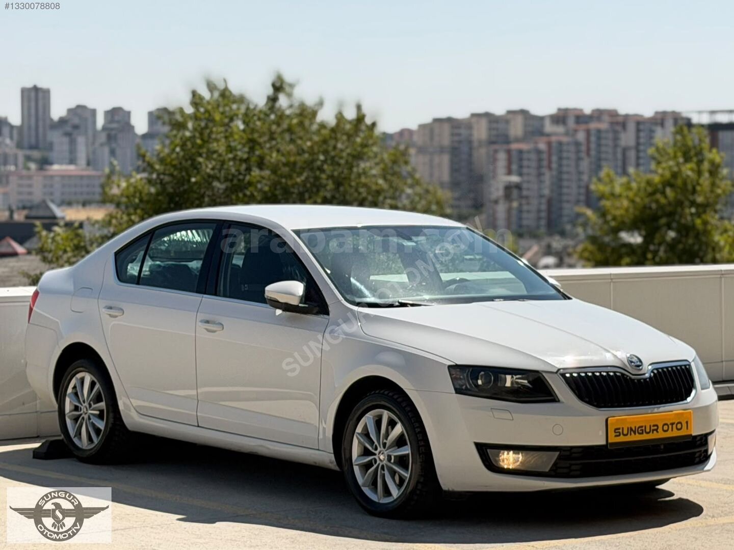Galeriden Skoda Octavia 1.6 TDI Style CR 2015 Model Gaziantep 312.000 km Beyaz 4