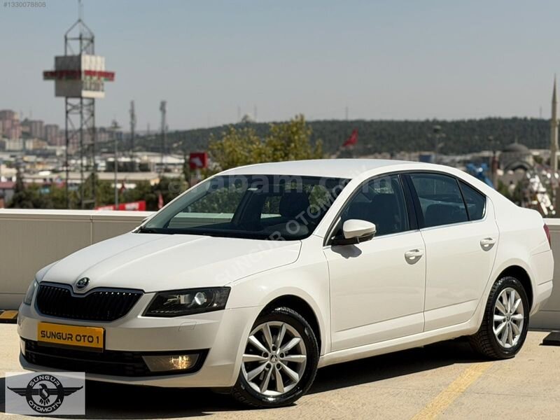 Galeriden Skoda Octavia 1.6 TDI Style CR 2015 Model Gaziantep 312.000 km Beyaz