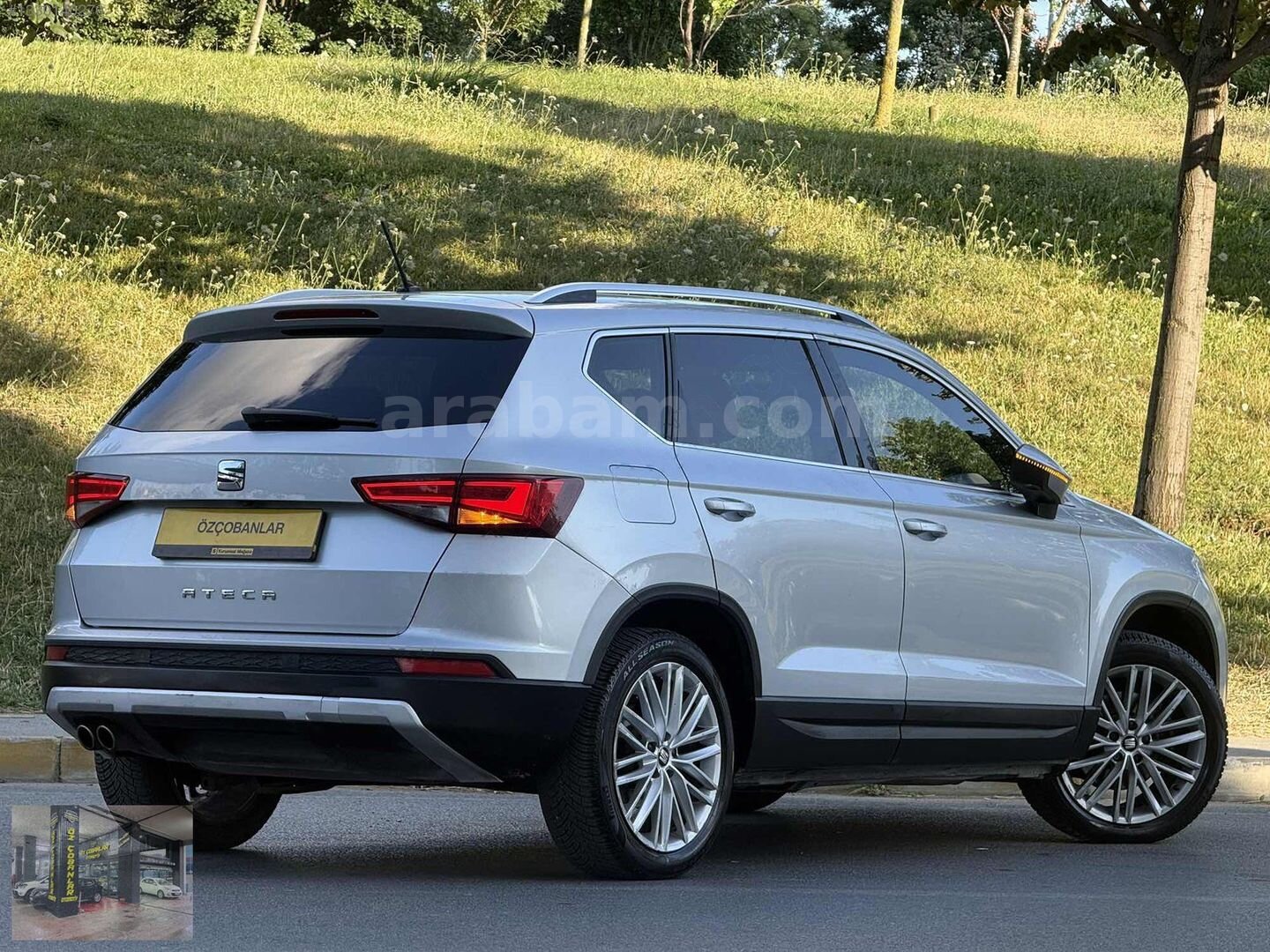 Galeriden Seat Ateca 1.4 EcoTSI Xcellence 2017 Model İstanbul 190.000 km Gri 5