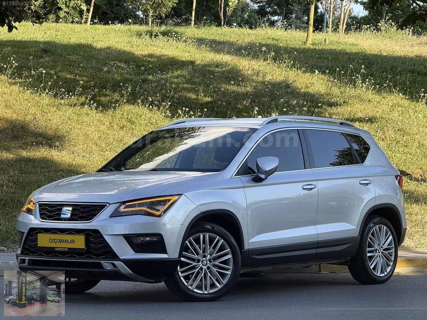 Galeriden Seat Ateca 1.4 EcoTSI Xcellence 2017 Model İstanbul 190.000 km Gri 2