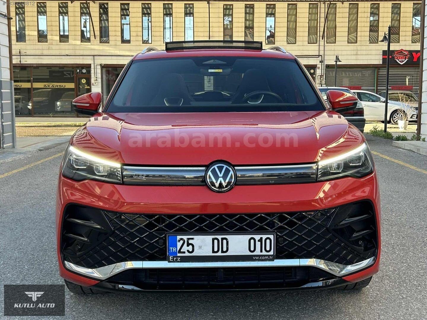 Galeriden Volkswagen Tiguan 1.5 TSI R-Line 2024 Model Erzurum 18.000 km Kırmızı 2