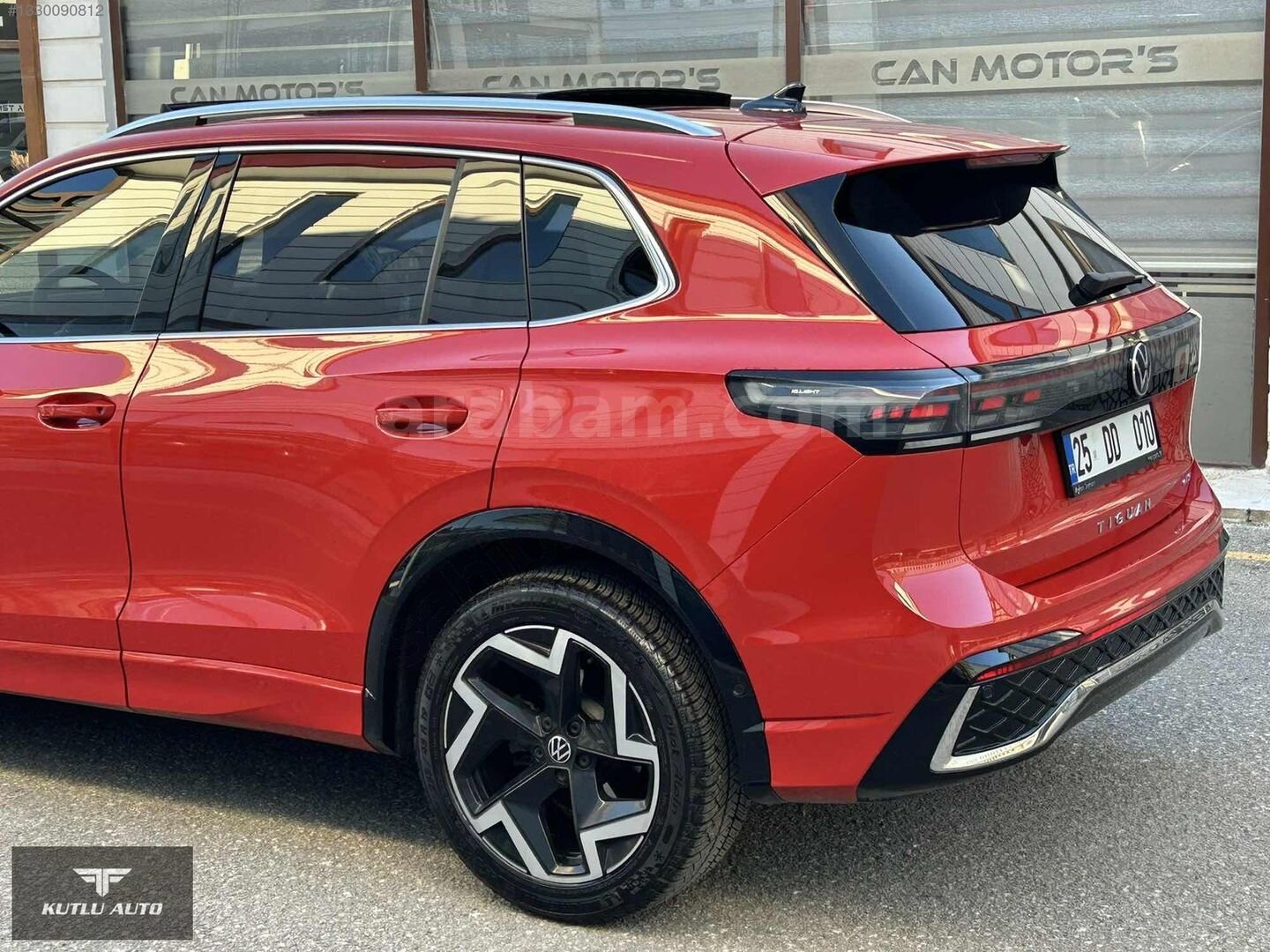 Galeriden Volkswagen Tiguan 1.5 TSI R-Line 2024 Model Erzurum 18.000 km Kırmızı 6