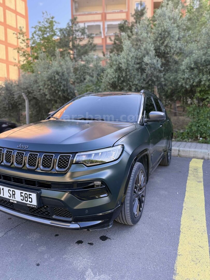 Sahibinden Jeep Compass 1.3 GSE 80.Yıl 2021 Model Şanlıurfa 57.000 km Yeşil 3