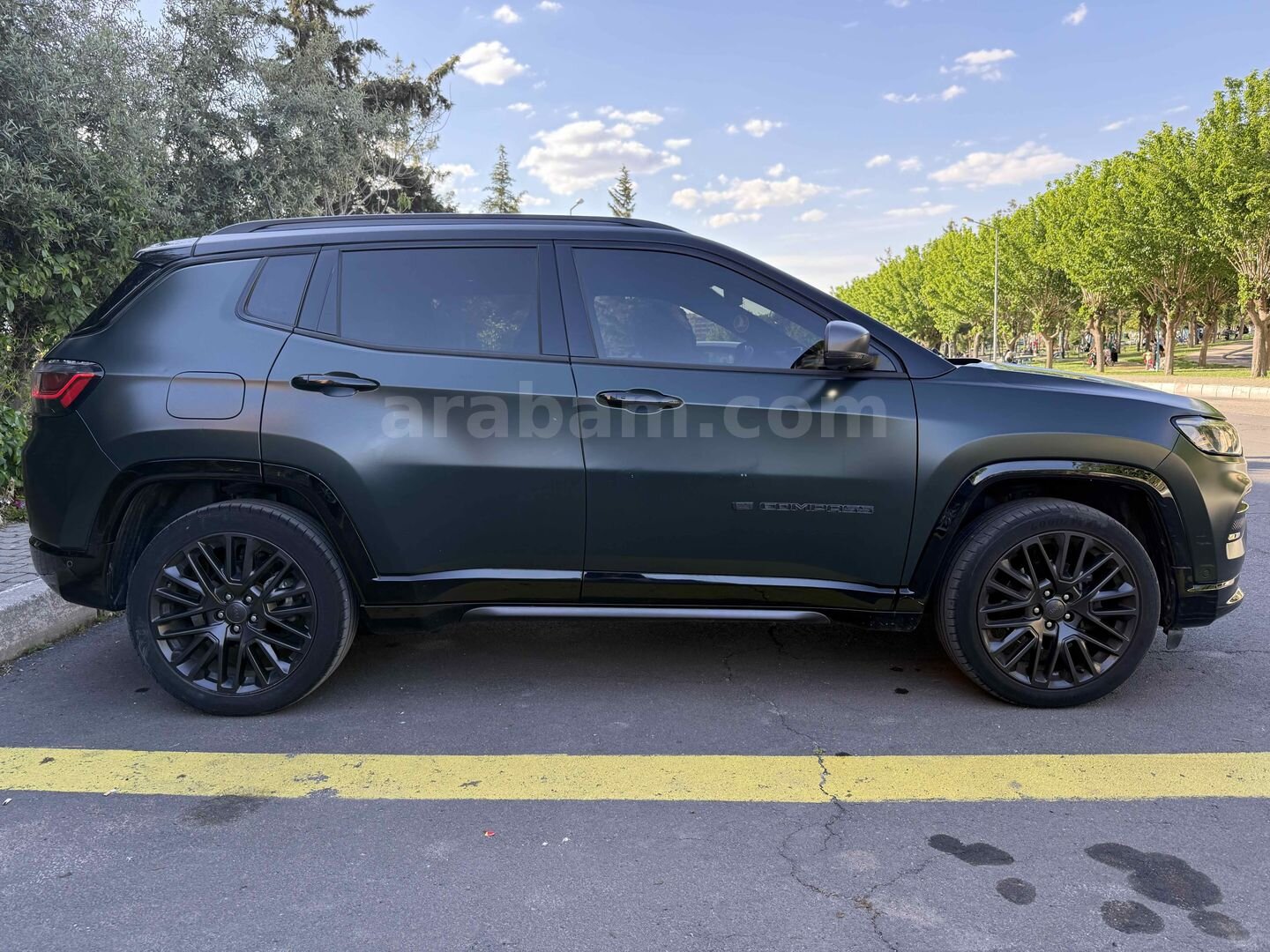 Sahibinden Jeep Compass 1.3 GSE 80.Yıl 2021 Model Şanlıurfa 57.000 km Yeşil 4