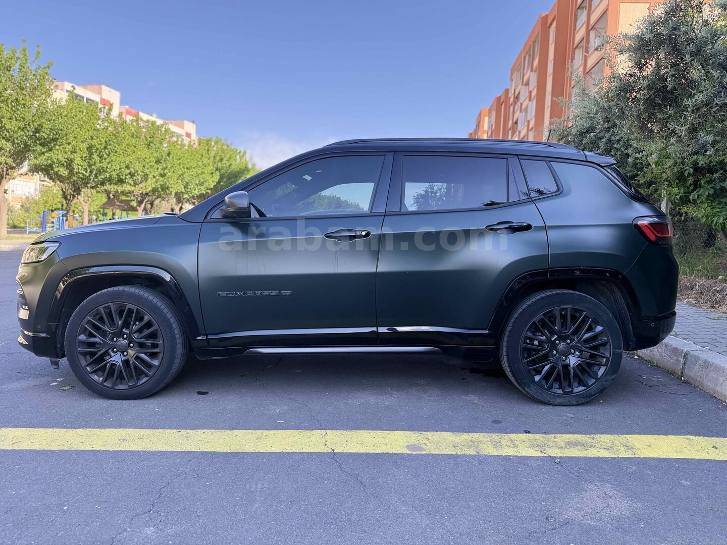 Sahibinden Jeep Compass 1.3 GSE 80.Yıl 2021 Model Şanlıurfa 57.000 km Yeşil 5