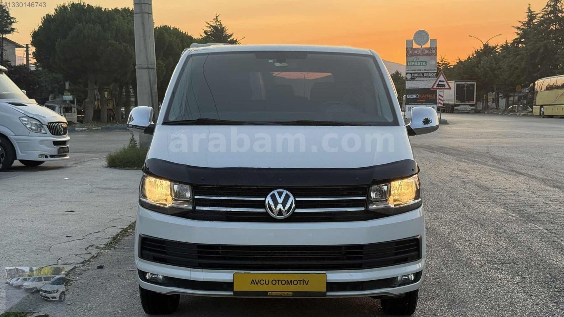 Galeriden Volkswagen Caravelle 2.0 TDI BMT Comfortline 2017 Model Isparta 197.000 km Beyaz 1