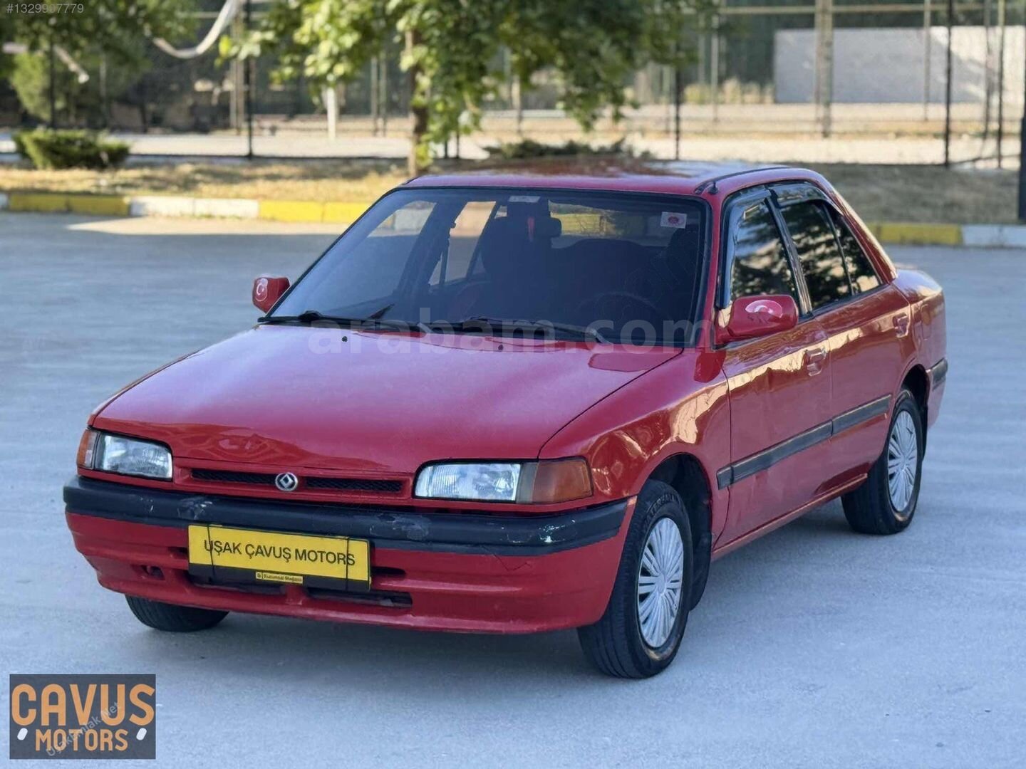 Galeriden Mazda 323 1.6 GLX 1992 Model Uşak 450.000 km Kırmızı 2