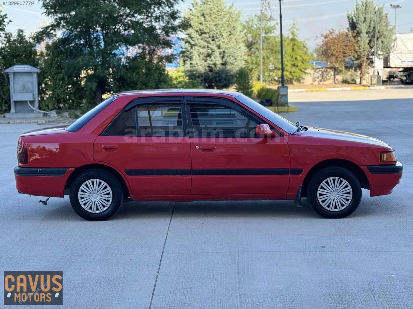 Galeriden Mazda 323 1.6 GLX 1992 Model Uşak 450.000 km Kırmızı 5