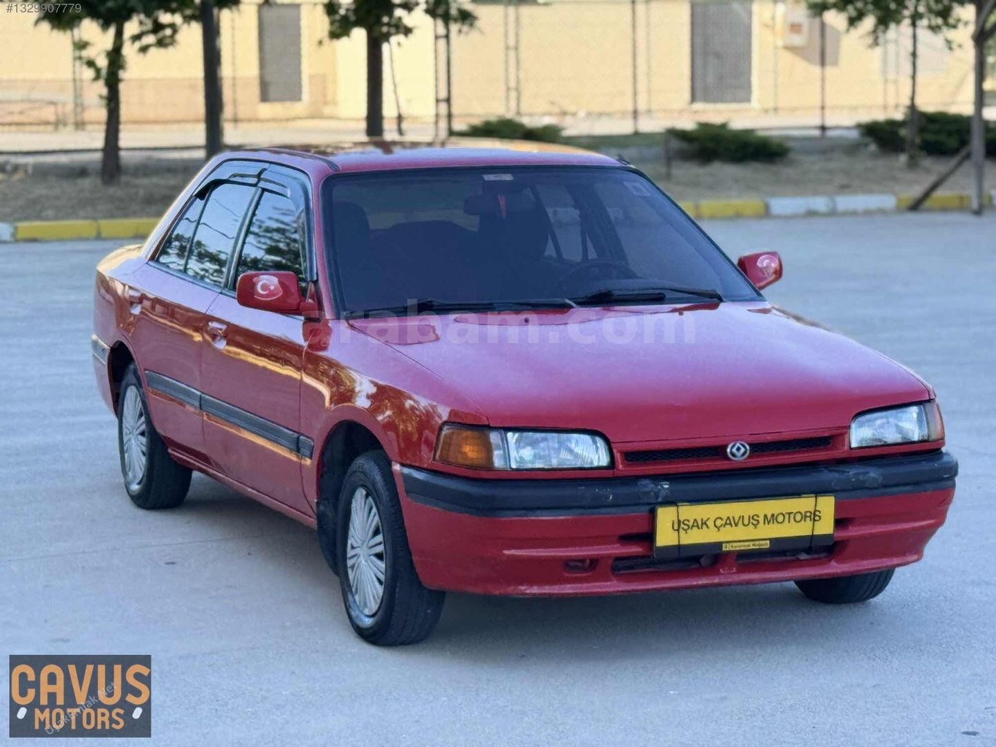 Galeriden Mazda 323 1.6 GLX 1992 Model Uşak 450.000 km Kırmızı 3