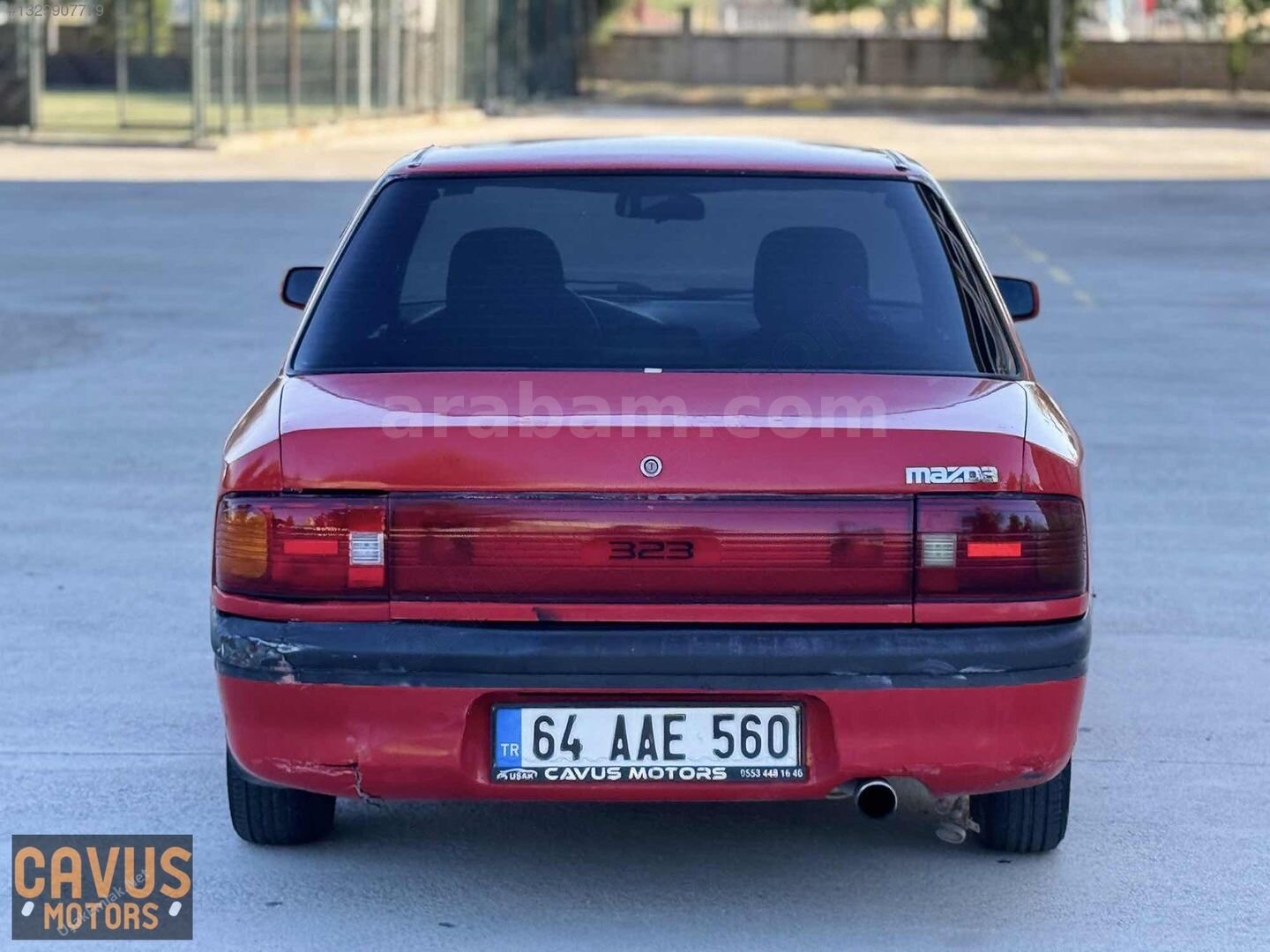 Galeriden Mazda 323 1.6 GLX 1992 Model Uşak 450.000 km Kırmızı 7